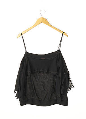 Top bretele subțiri bretele subțiri negru STELLA MCCARTNEY femeie