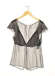 Top mâneci scurte mâneci scurte negru STELLA MCCARTNEY femeie