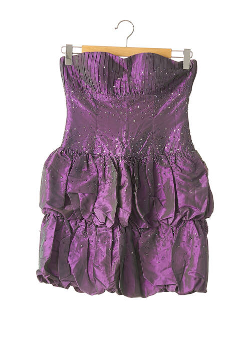 Rochie midi violet NOLY FUENTES femeie