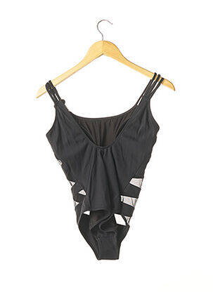 Costum de baie dintr-o singură piesă elasticitate top sutien modelat negru ZEKI femeie