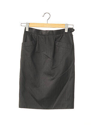 Fustă midi negru YVES SAINT LAURENT femeie