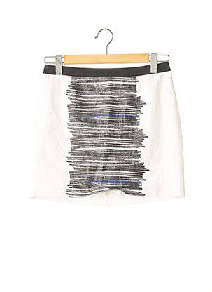 Fustă mini alb PAULE KA femeie