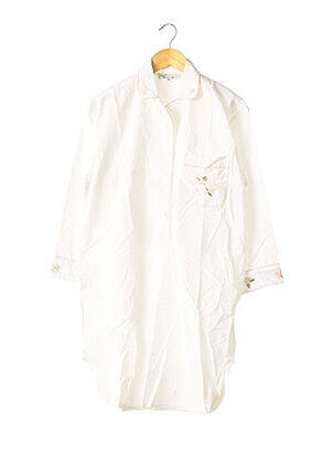 Cămașă de noapte alb VALOMBREUSE femeie