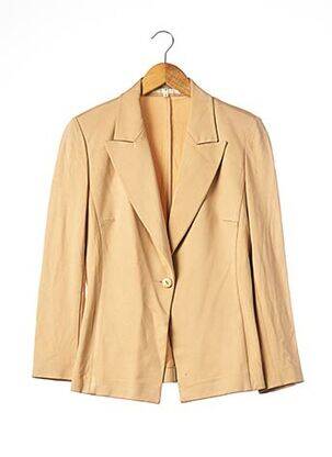 Jachete elegante bej CAPUCINE PUERARI femeie