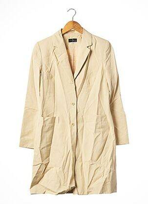 Trench buzunare fără glugă bej TF ATELIER femeie