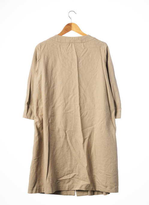 Palton lung bej COMPTOIR DES COTONNIERS femeie