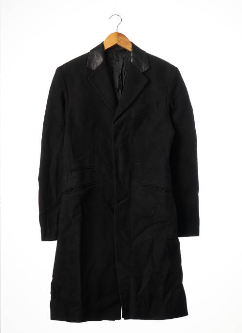 Palton lung negru MONTGOMERY femeie