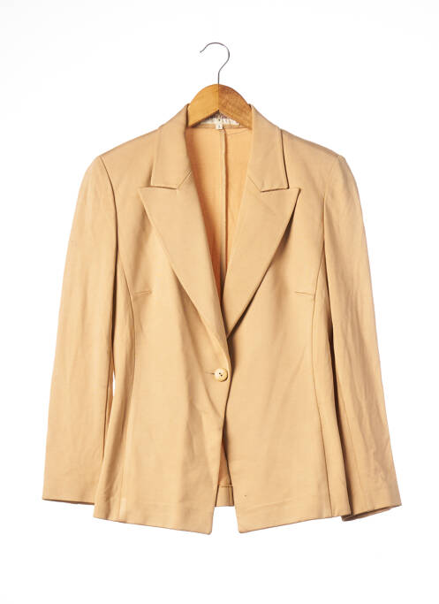 Jachete elegante bej CAPUCINE PUERARI femeie