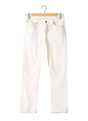 Blugi cu croială dreaptă bej CITIZENS OF HUMANITY femeie