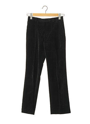 Pantalon drept elasticitate talie înaltă negru REGINA RUBENS femeie