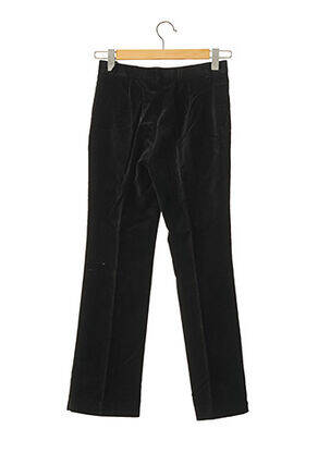 Pantalon drept elasticitate talie înaltă negru REGINA RUBENS femeie