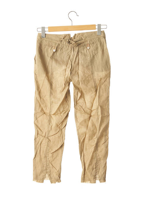 Pantalon 7/8 bej GAETANO NAVARRA femeie