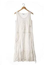 Rochie midi fără mâneci fără mâneci alb SEE BY CHLOÉ femeie