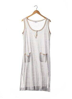 Rochie midi albastru LAURENCE TAVERNIER femeie