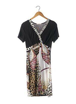 Rochie scurtă mâneci scurte mâneci scurte negru FERAUD femeie