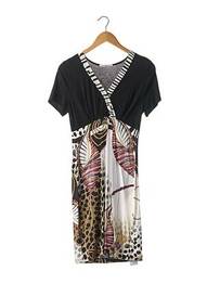 Rochie scurtă mâneci scurte mâneci scurte negru FERAUD femeie