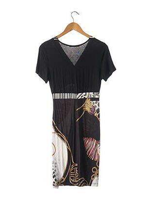 Rochie scurtă mâneci scurte mâneci scurte negru FERAUD femeie