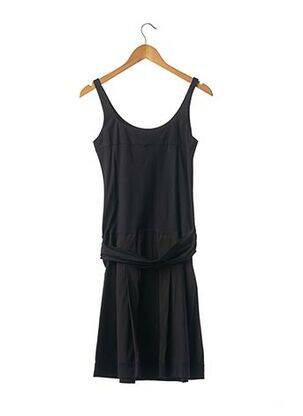 Rochie midi fără mâneci fără mâneci negru PAULE KA femeie