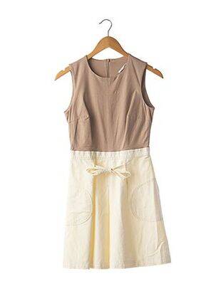 Rochie scurtă bej PAULE KA femeie