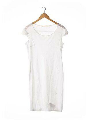 Rochie scurtă alb MARITHE & FRANCOIS GIRBAUD femeie