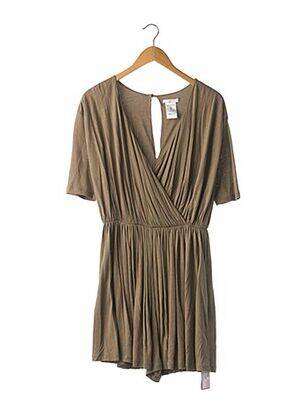 Salopetă scurtă verde CHLOE femeie