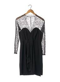 Rochie scurtă mâneci lungi mâneci lungi negru CATHERINE MALANDRINO femme