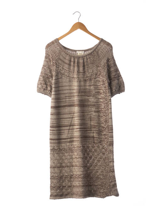 Rochie pulover gri #OOTD femeie