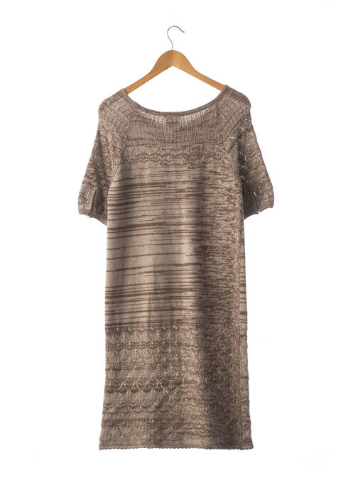 Rochie pulover gri #OOTD femeie