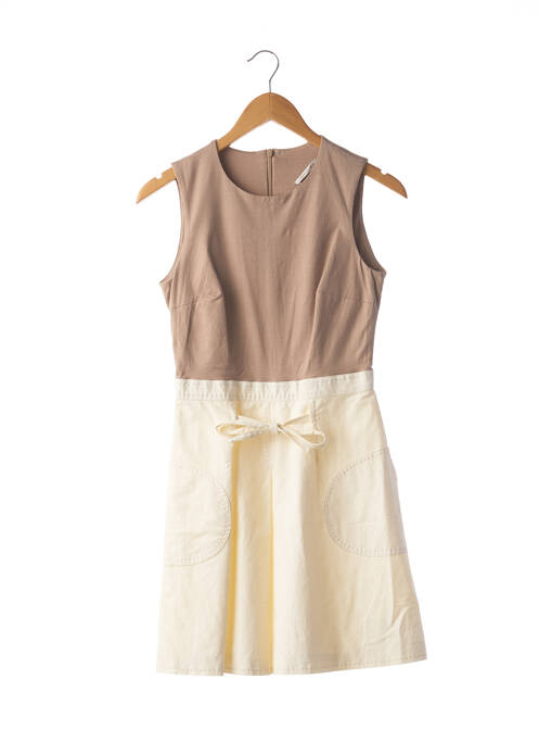 Rochie scurtă bej PAULE KA femeie