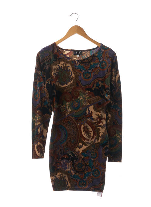 Rochie scurtă maro IRIE femeie