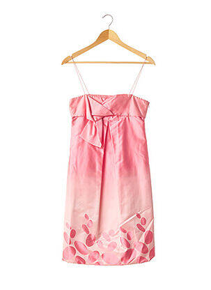 Rochie midi roz PAULE KA femeie