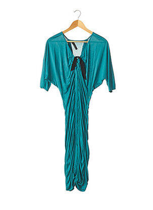 Rochie midi mâneci lungi mâneci lungi albastru AMANDA WAKELEY femeie