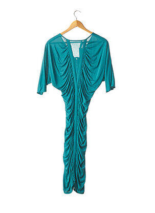 Rochie midi mâneci lungi mâneci lungi albastru AMANDA WAKELEY femeie