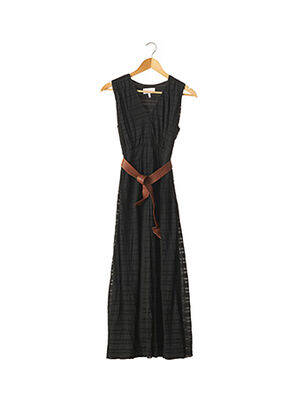 Rochie midi fără mâneci fără mâneci negru ADAM femeie