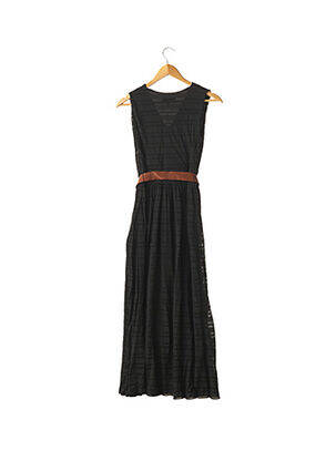 Rochie midi fără mâneci fără mâneci negru ADAM femeie