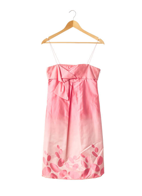 Rochie midi roz PAULE KA femeie