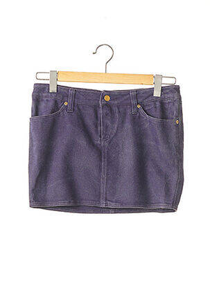 Fustă scurtă buzunare violet JEAN PAUL GAULTIER femeie