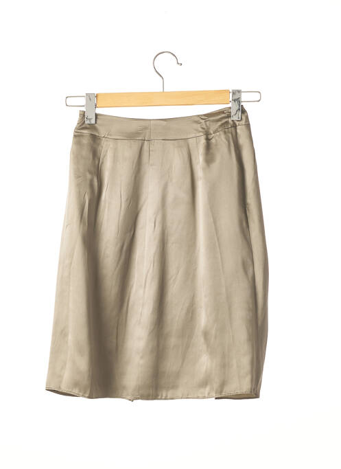 Fustă midi bej PAULE KA femeie