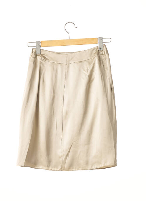 Fustă midi bej PAULE KA femeie