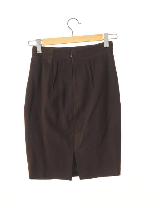 Fustă midi maro PAULE KA femeie