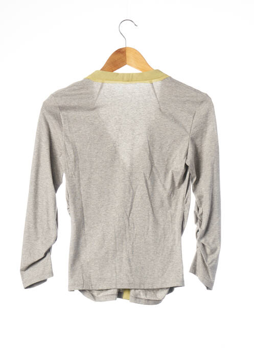 Vestă cu mâneci lungi gri PAULE KA femeie