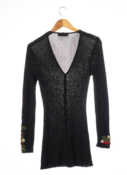 Vestă cu mâneci lungi negru OPPIO JEANS femeie