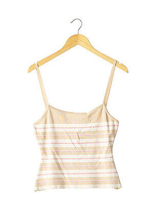 Pulover bej HERVE LEGER femeie