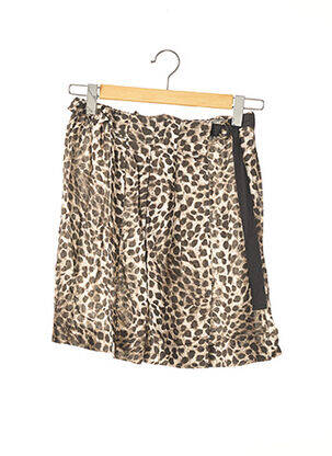 Fustă midi maro SWILDENS femeie