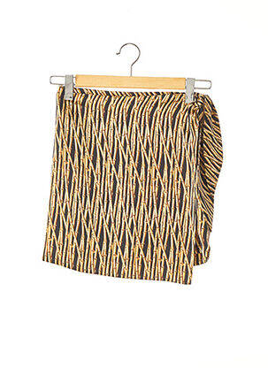 Fustă scurtă maro NICOLE MILLER femeie