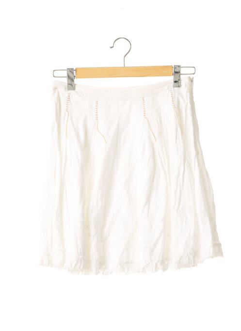 Fustă scurtă alb HUGO BOSS femeie