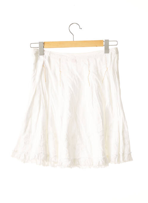 Fustă scurtă alb HUGO BOSS femeie