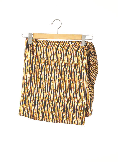 Fustă scurtă maro NICOLE MILLER femeie