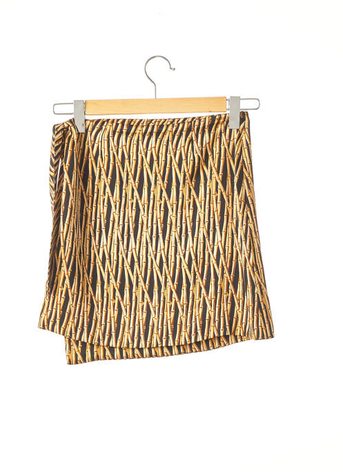 Fustă scurtă maro NICOLE MILLER femeie