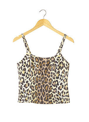 Top bej LES FOLIES D'ELODIE femeie